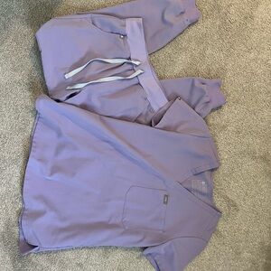 Figs lavender Scrub Set